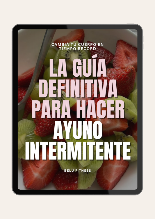 Prótocolo Ayuno Intermitente
